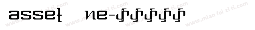 BassetRR One字体转换